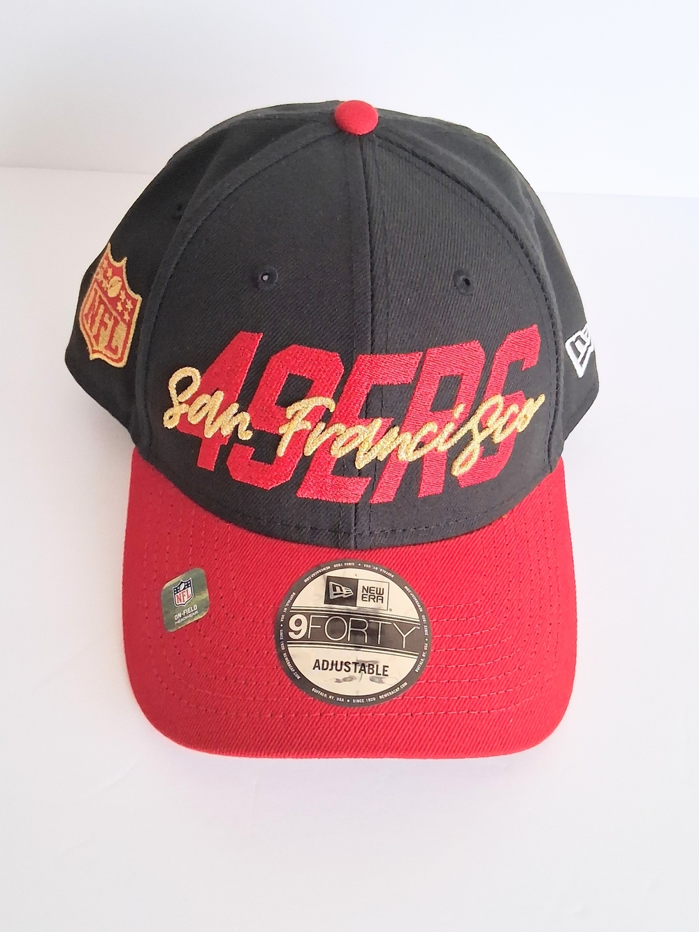 San Francisco 49ers NFL New Era 59FIFTY 2022 Draft On-Stage Fitted Hat Cap 7 3/4